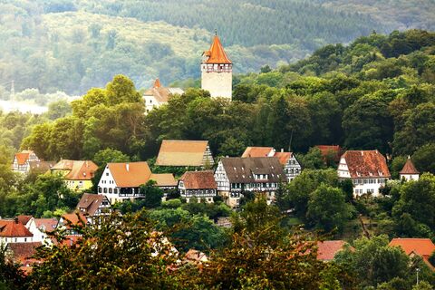 Blick auf Möckmühl | HeilbronnerLand