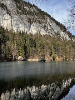 Photo de Carla Nieden le long du parcours