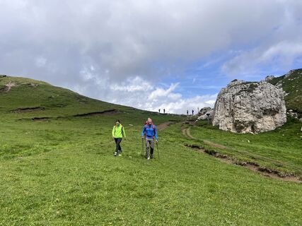 Foto von Tjasa Strehar entlang der Tour
