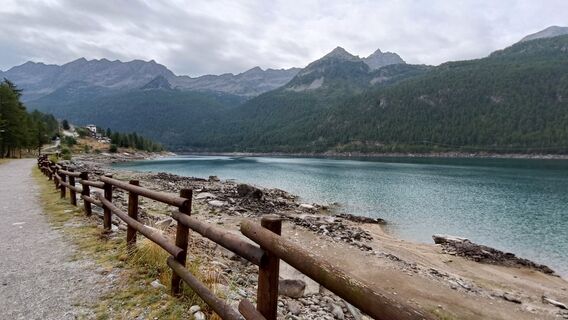 Foto von Maurizio Dell'acqua entlang der Tour