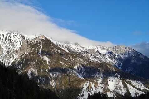 Beim Aufstieg zur Lachalm