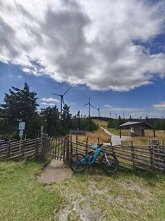 Foto von Wolfgang entlang der Tour