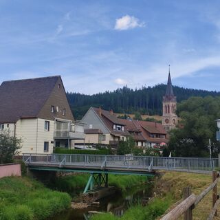Spittelbrücke Vöhrenbach - der Wendepunkt der Tour