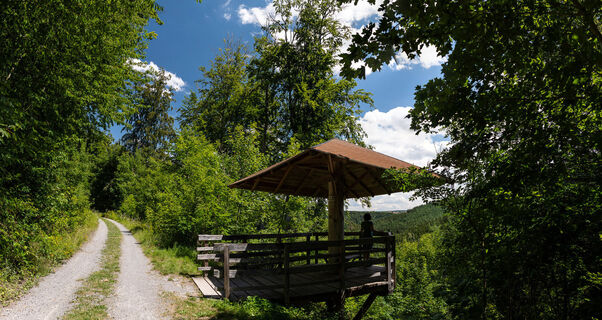Oechsle Pavillon mit großartiger Aussicht auf den nördlichen Schwarzwald