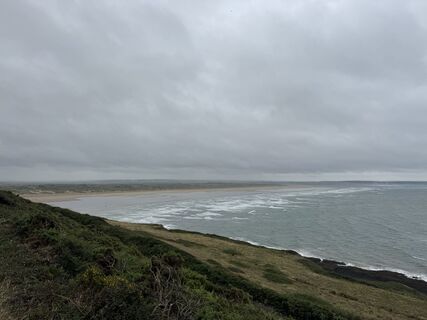Foto de Wolfgang Bock a lo largo del recorrido