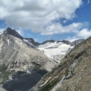 Foto de Gabriele Cucchi a lo largo del recorrido