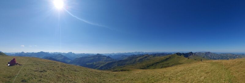 Foto von Margret Brunner entlang der Tour