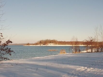 Winter am Berzdorfer See, Görlitz