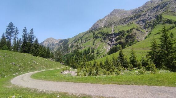 Foto von Gerhard Niebling entlang der Tour