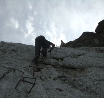 Klettersteig Blodigrinne - Drusenfluh