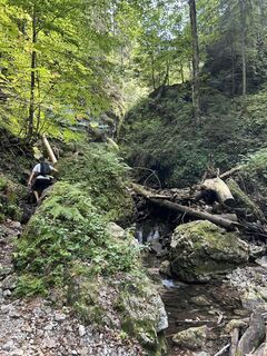 Foto von Bernadett Skáfár entlang der Tour