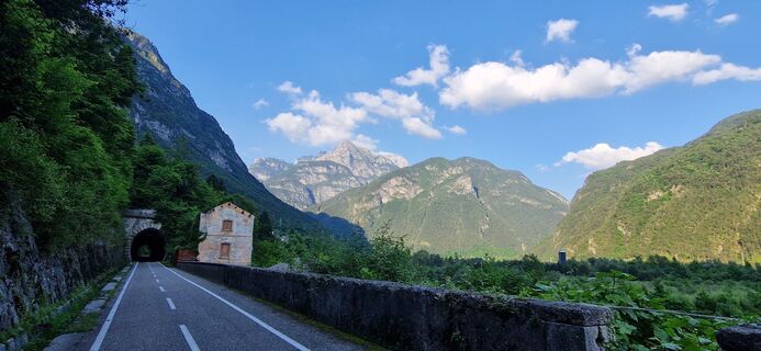Foto von Utassy Tóth Johanna entlang der Tour