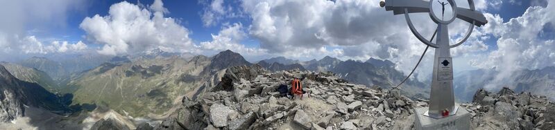 Foto von Andre' Robitsch entlang der Tour