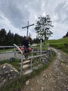 Foto von Gudrun Lippert entlang der Tour