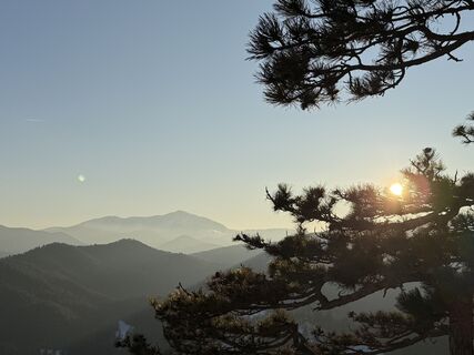 Foto de Kate Rusakova a lo largo del recorrido