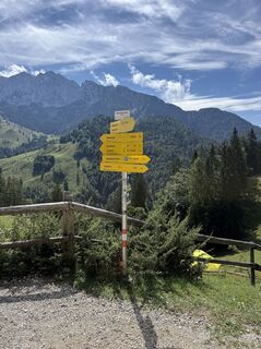 Foto von Sibylle Beyer entlang der Tour