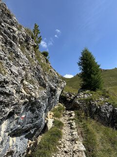 Foto von Agnese Martinelli entlang der Tour