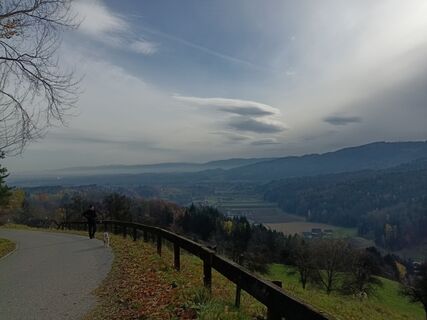 Foto von Johann Hinteregger entlang der Tour