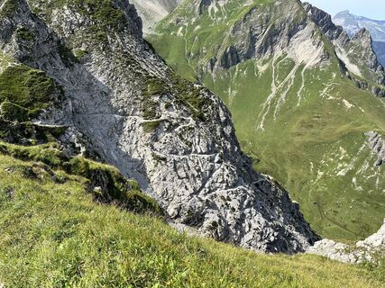 Foto de Norbert Herbig a lo largo del recorrido