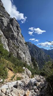 Foto von Klementina Gartner entlang der Tour