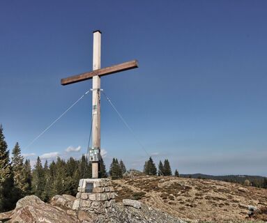 Gipfelkreuz am Steinplan