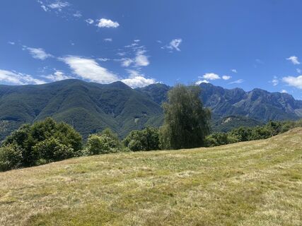 Foto von David Amrein entlang der Tour