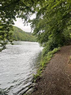 Foto de André Pohlmann a lo largo del recorrido