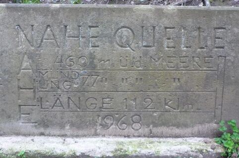 Quellstein der Nahe