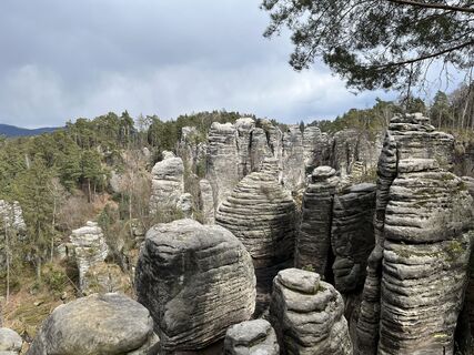 Zdjęcie z Andreas Stopperich wzdłuż trasy