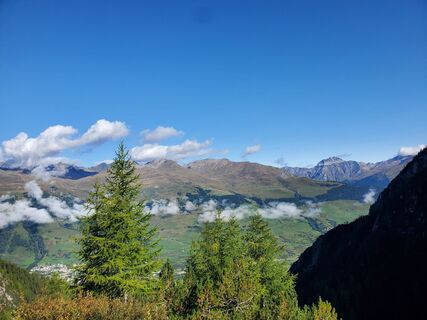 Foto de Vera Ruzsanyi a lo largo del recorrido