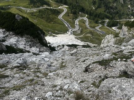 Photo de Jakob Pfeiffer le long du parcours
