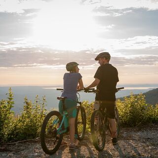Rast mit dem MTB
