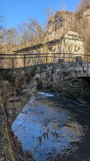 Foto von hochlandfamilie entlang der Tour