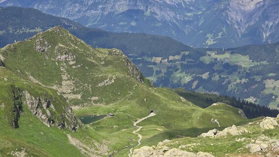 Foto von Bike Rider entlang der Tour