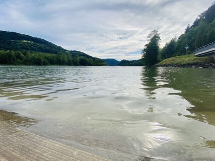 Foto von Friedrich Schlager entlang der Tour