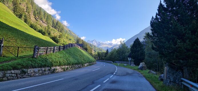 Foto von Karl Tribusser entlang der Tour