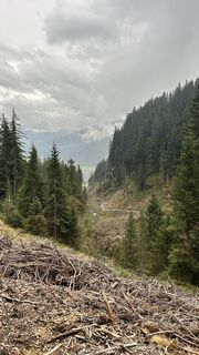Foto de Jürgen Szeibert a lo largo del recorrido