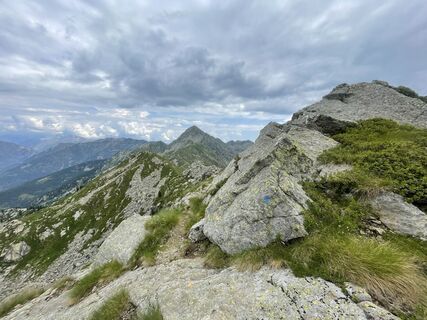 Photo de Thierry Ador le long du parcours