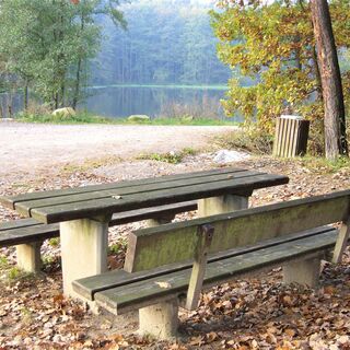 Blick auf den Schwemmteich