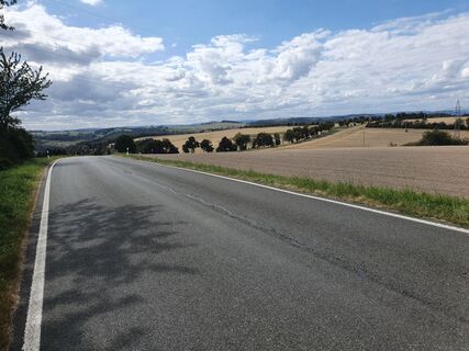 Photo de Steve Hensel le long du parcours