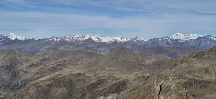 Photo de Alfons Senfter le long du parcours