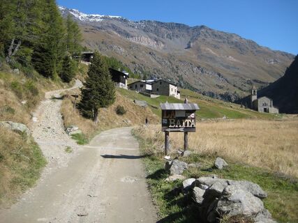 Abzweigung zur Schutzhütte