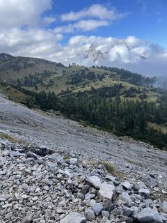 Foto von Pia entlang der Tour