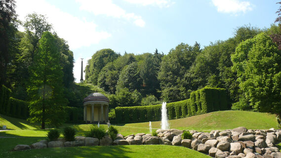 Das Ampitheater in den historischen Klever Gärten