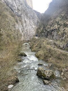 Foto von Enikő Pap entlang der Tour