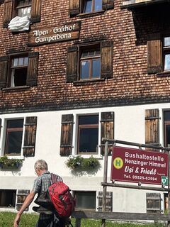Foto von Karl Heinz Fick entlang der Tour