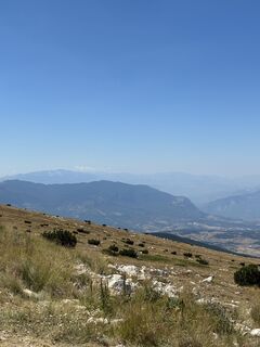 Photo de Francesco Di Nillo le long du parcours