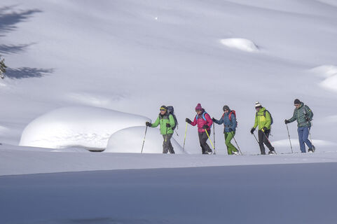 Schneeschuhwandern in Krimml