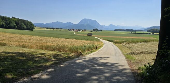 Foto von Emillie Gessert entlang der Tour