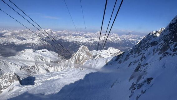 Foto von Ján Česnek entlang der Tour